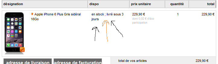 Le faux stock
