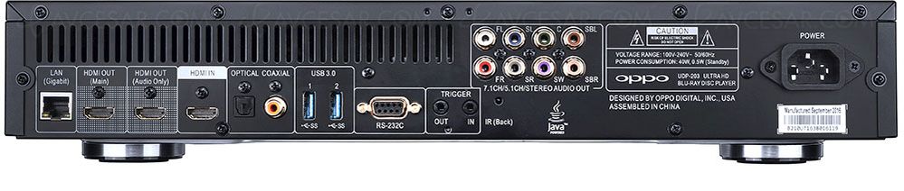 Lecteur blu ray Oppo