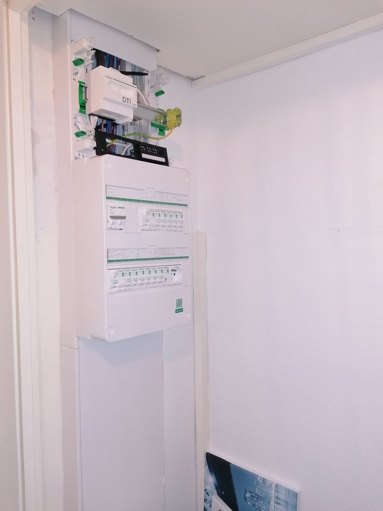 Ensemble panneau électrique