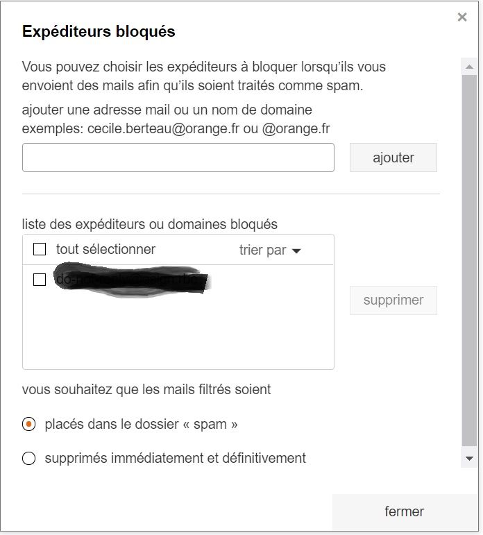 Webmail Orange - Blocage Expéditeur (2020 01 13).jpg