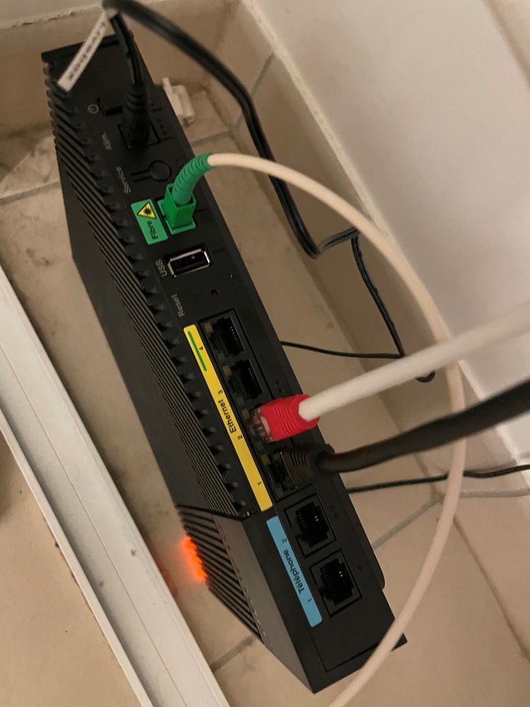 test 2 ethernet sur box