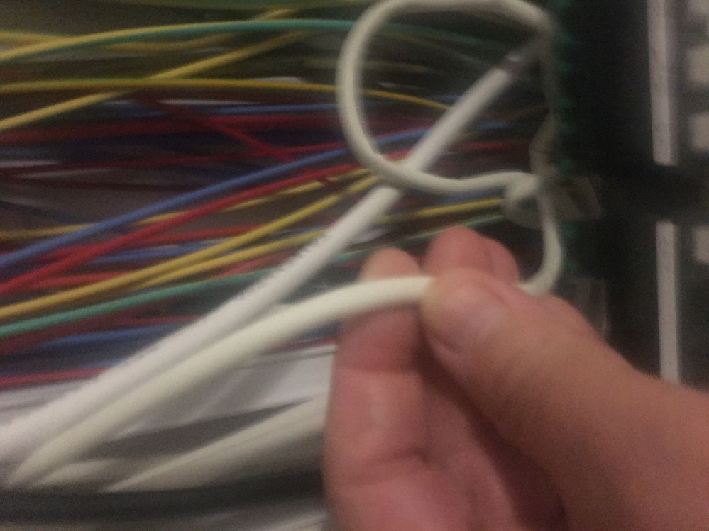 cable salon sortie barette de brassage