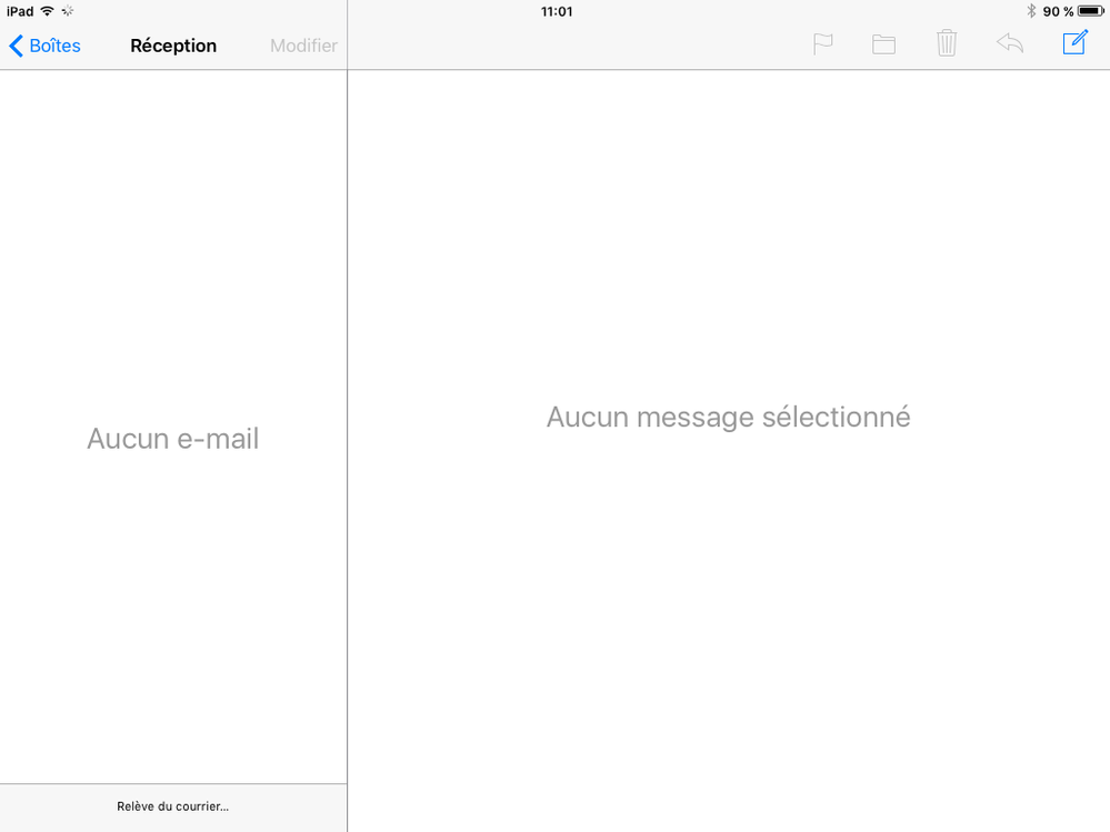 Ma boîte de réception