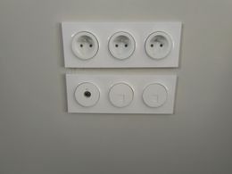 Prises Ethernet salon