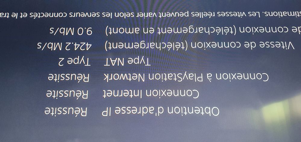 photo de l instant, constat immédiat ligne orange 424/9, 9Mb/s en upload, et en réel l upload sur twitch ou youtuve ne dépasse pas 10, alors je souhaite comprendre et avoir une bande passante honnête et pas 1/60ème  de celle ci