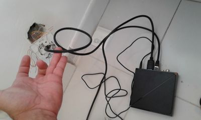 branchement prise rj 45 chambre (disjoncte la ligne ft)