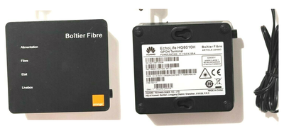 Boîtier Fibre Optique Orange-Huawei - Occasion - Couleur Orange