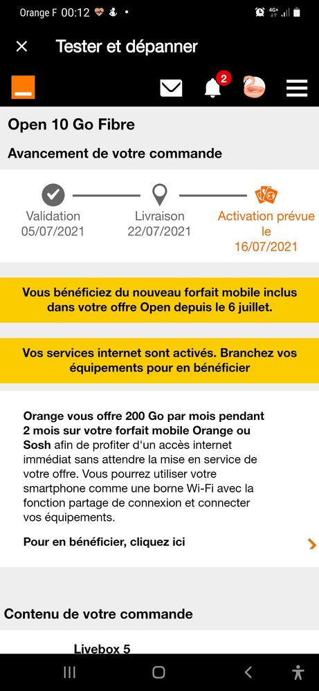 Prévue le 16/07....