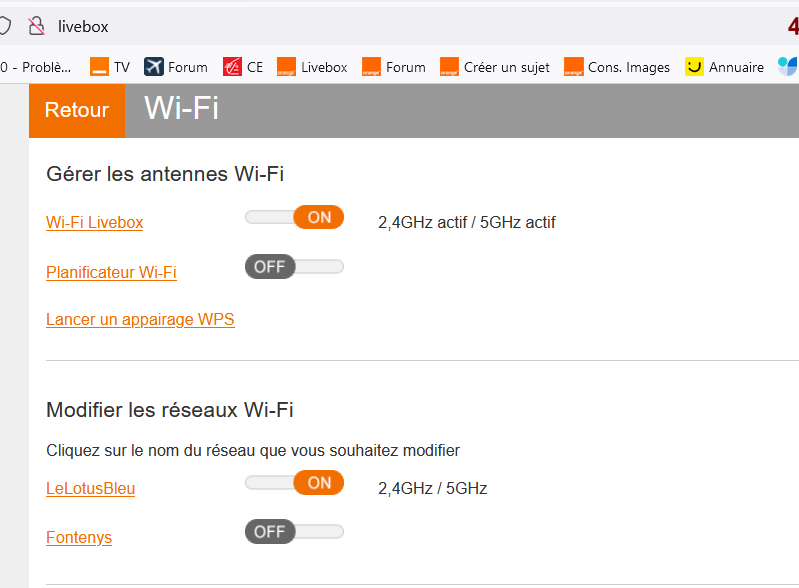 Paramètres généraux