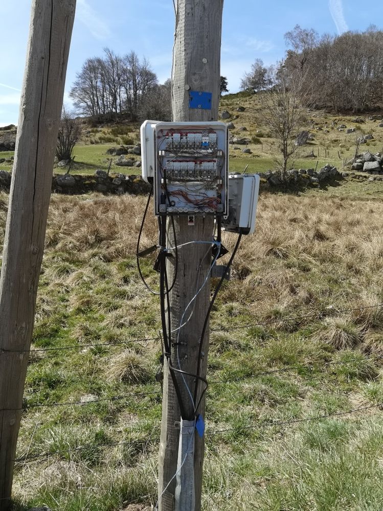 Poteau qui va à mon domicile - Photo 10/04/21  12h00