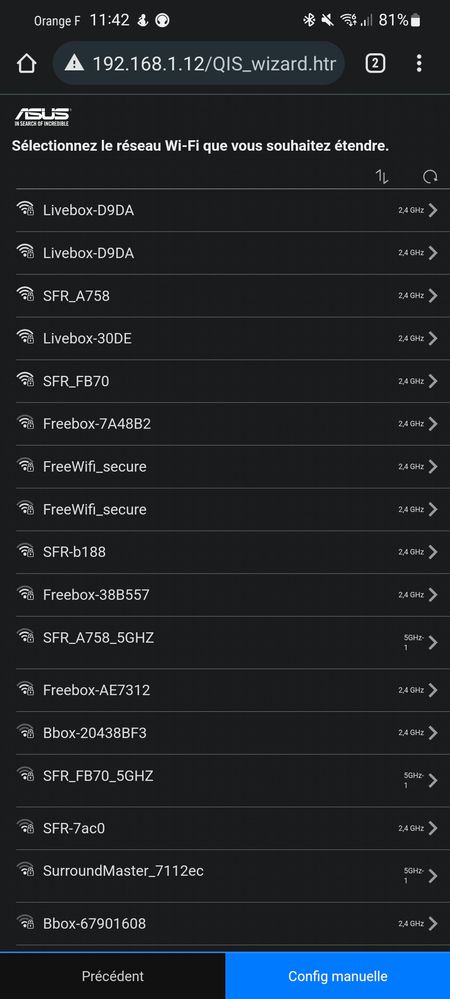 Ma livebox d9da apparaît bien mais pas en 5 ghz alors que d'autres box autour de chez moi son bien en 5 ghz