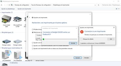 2eme méthode ajout impr livebox usb (\\livebox:631\Deskjet D4200 series)