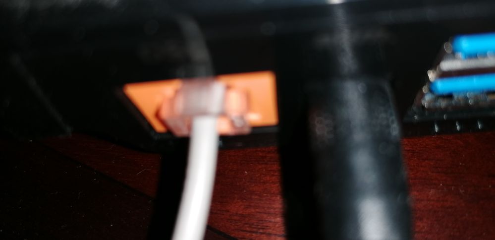 Fil arrivant sur livebox