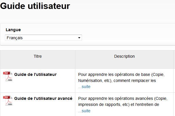 Guide Utilisateurs - Imprimante Brother
