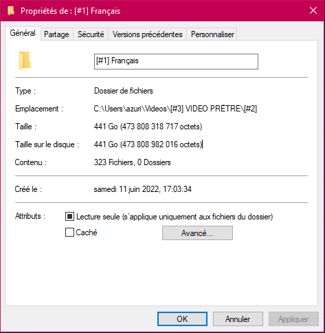 Voilà j'ai 323 vidéos à posté et chacune me prennent en moyenne 6H choses qui m'âgace.