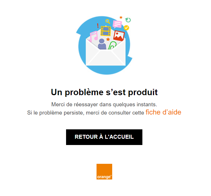 IMPOSSIBLE D ACC DER MA MESSAGERIE ORANGE visual data 2