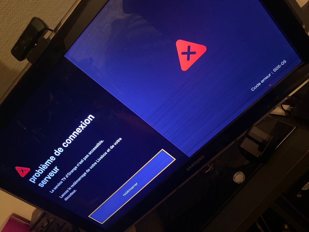 Malgré tout le mode opératoire débrancher installation .. j’ai bien internet mais plus d accès au décodeur tv