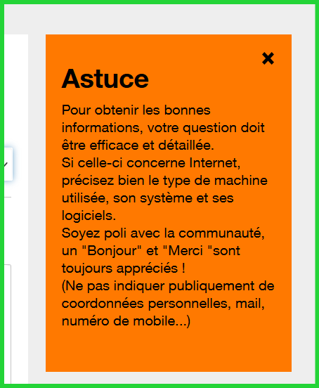 S'il te plait à quoi sert que ce rappel figure sur le site ?