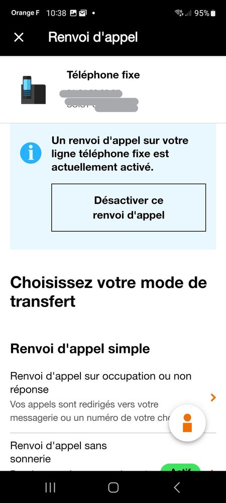 3 - Gérer le renvoi, ici "annulation"