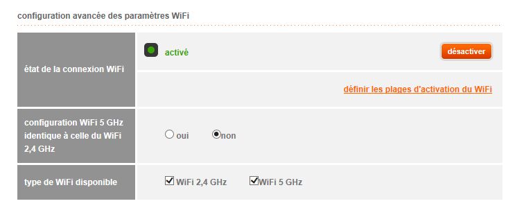 SoftAtHome - LB3 - WiFi 2.4 et 5 GHZ 