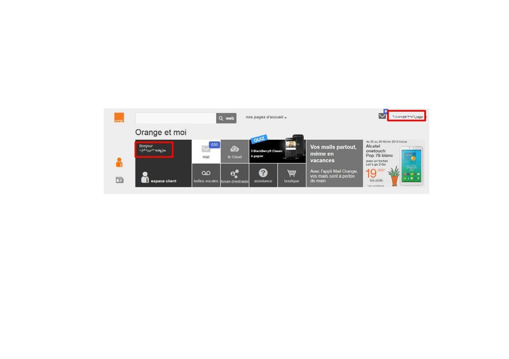 Accueil Portail Orange