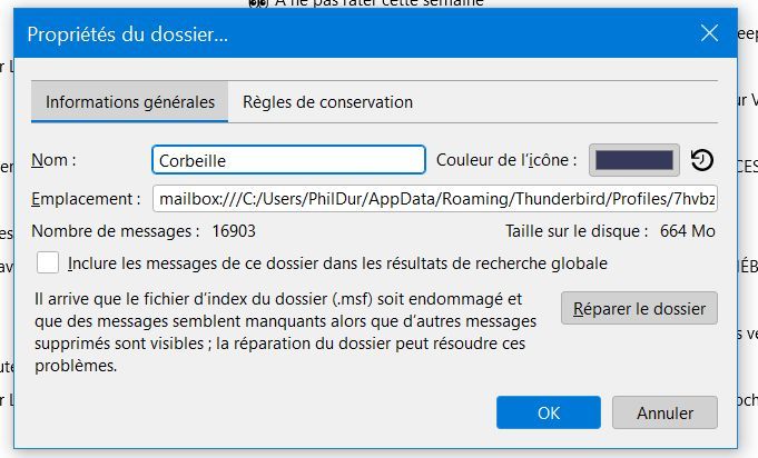 Propriétés générales