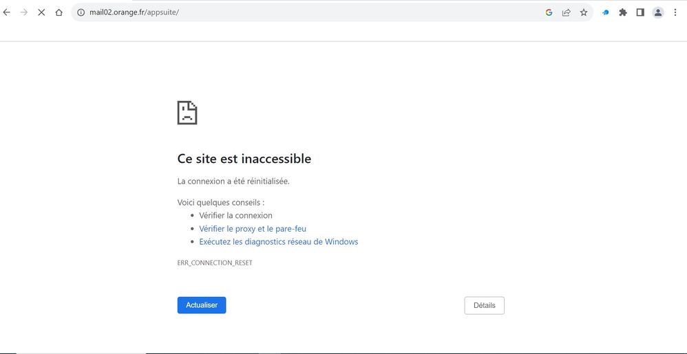 Bonjour Voici ce qui s'affiche...